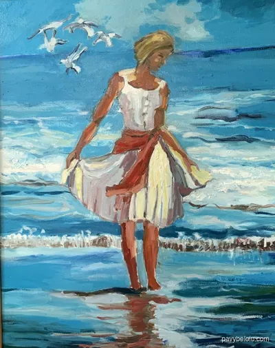 Girl at the Beach