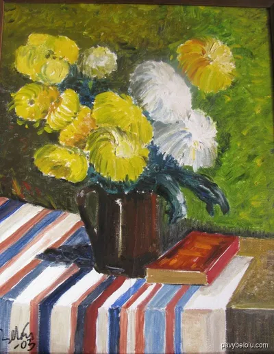 flori pe covor de Rucar