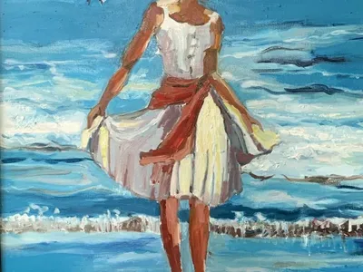 Girl at the Beach